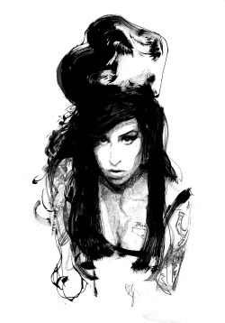 bear1na:  Amy Winehouse by Bill Sienkiewicz