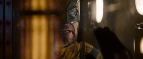 The Despair On Logan's Face Here, As Well As The Subtle Softening Of His Eyes. 