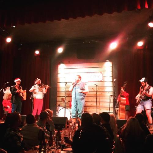 <p>Really proud of our friend #chriswest making his debut with #marlenetwittyfargo at @citywinerynsh last night. Excuse me, that’s Cousin Odell. Also, side props to @hiltnerj and his solid banjo stance. #hello  (at City Winery Nashville)</p>