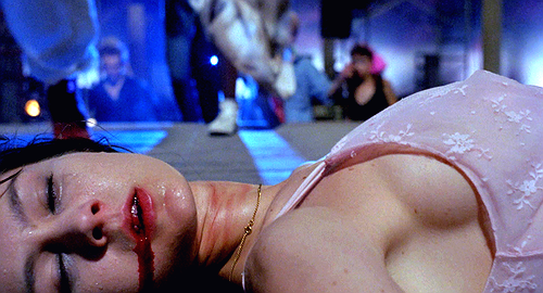 scumsberg: “Go on kill her! Kill her!”StageFright: Aquarius (Deliria) (1987) dir. Michel