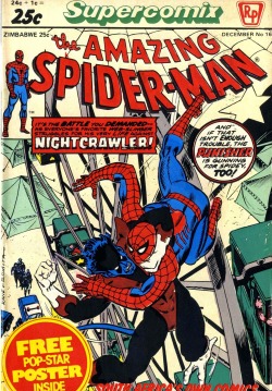 browsethestacks:  Vintage Comic - Supercomix Spiderman #016 (Second Series Dec 1978) (South Africa)