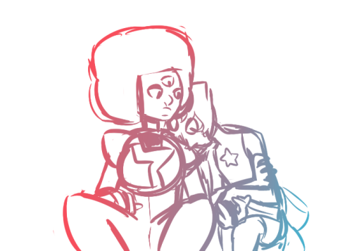 fuluv:  all i want to see is garnet comforting pearl 