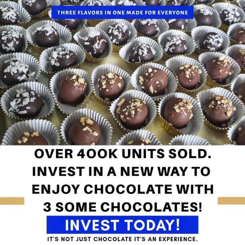 officialblackwallstreet:Over $100,000 has been invested in this Black Owned Chocolate Company for th