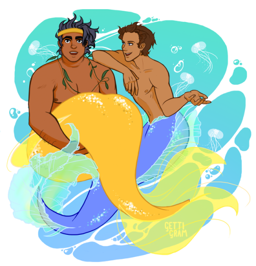 gettigram:Happy Mer-May, guys &lt;3 Hunk is probably being baited into talking about cool surfac