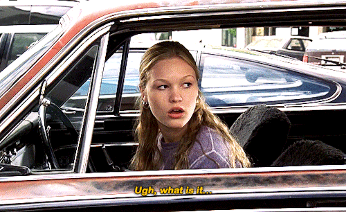 brieslarsons:10 Things I Hate About You dir. Gil Junger (1999)