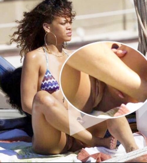 Porn celebrityslutsco:    Rihanna’s Pussy   photos