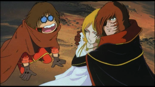 captainharlockanimeimages:Captain Harlock and Tochiro Oyama - Arcadia of My Youth