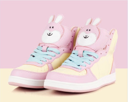 pastel-cutie:  Pastel Bunny Sneakers You