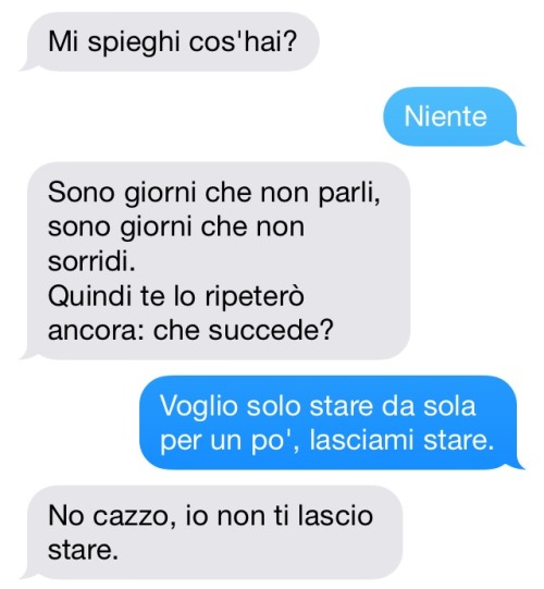 storiedistrattedaveleninfetti:  cuoriscrepolati:  innamoratadiunosbagliato:  27settembre:  Quanto siete belli  Mado’, io no? ..  Ok abbiamo capito che questo tipo dimessaggio sono a me non arriva  ….  Quanto vorrei una persona cosi! 
