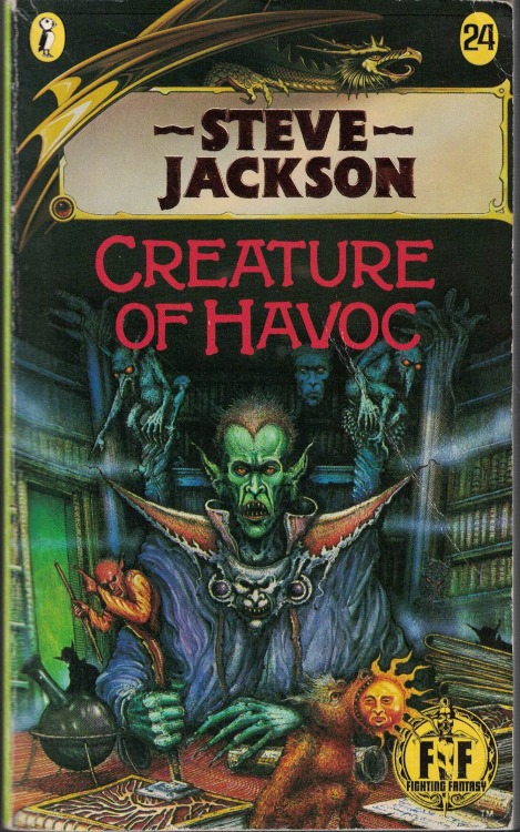 Ah, Creature of Havoc. Fighting Fantasy #24 and a strong contender (along with City of Thieves) for 