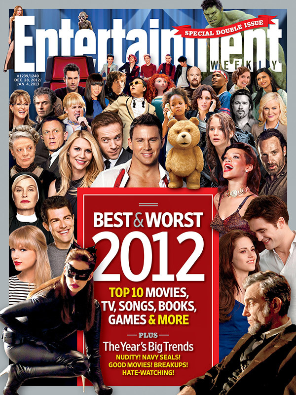 This week in EW: The best and worst of 2012, from the edgy genius of FX’s Louie to the sugar-rush high of Carly Rae Jepsen’s Call Me Maybe.