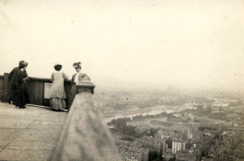 thehystericalsociety: View from the Eiffel Tower - 1903 - (Via)
