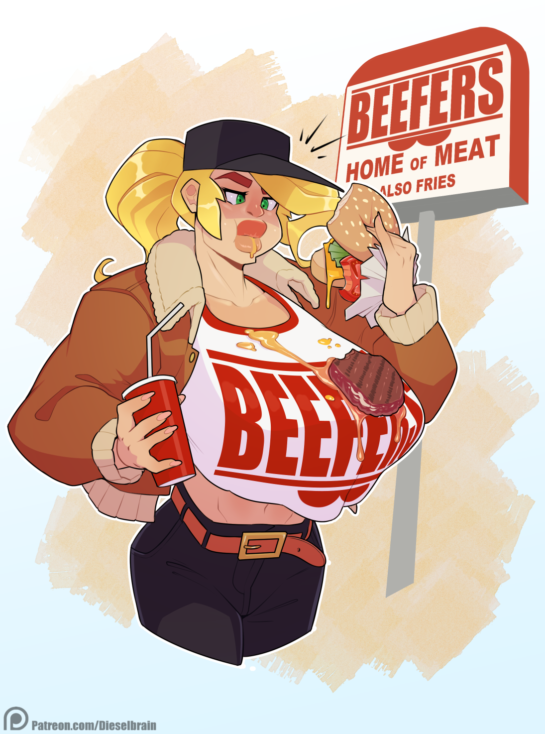 dieselbrain: ‘BEEFERS’ does not skimp on the condiments on their burgs, and the