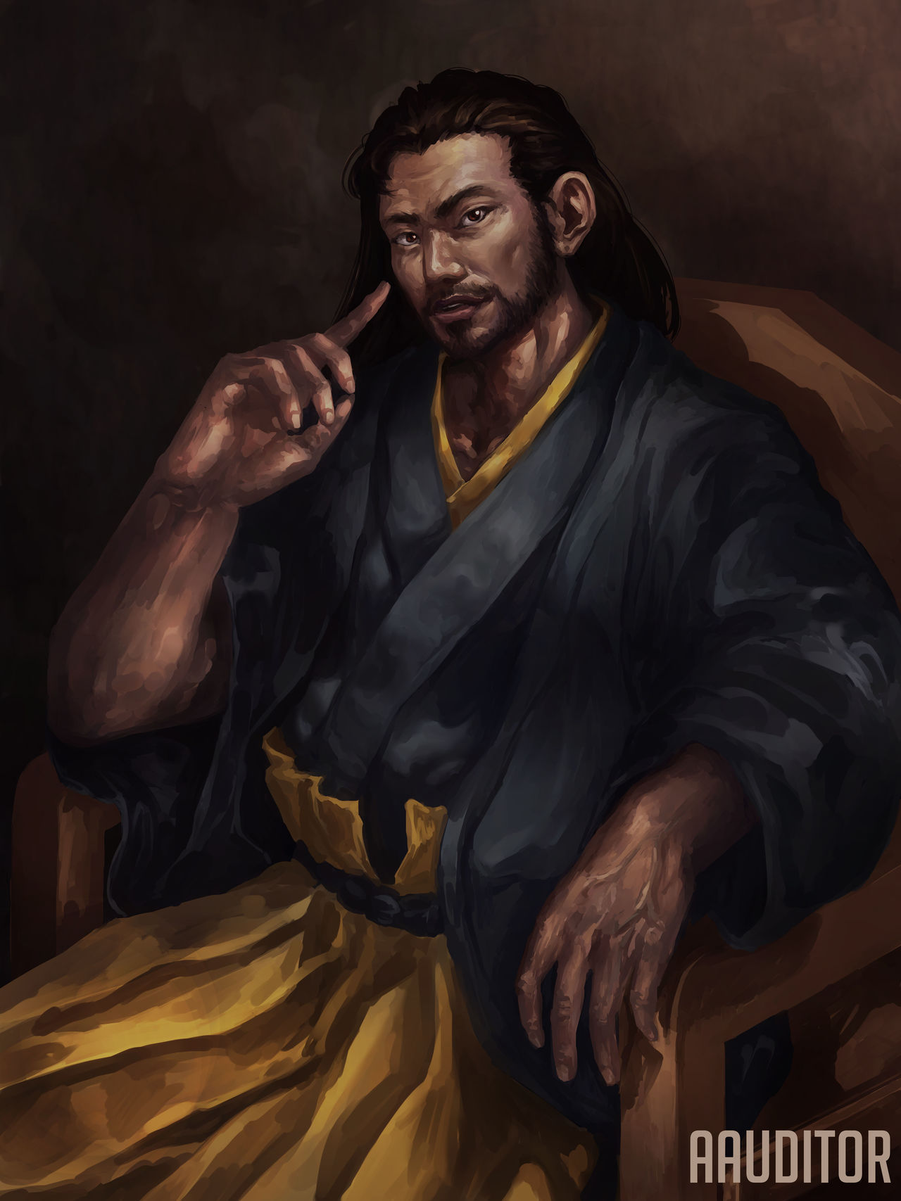 ArtStation - Hanzo Hasashi - Scorpion / Mortal Kombat (fan art)