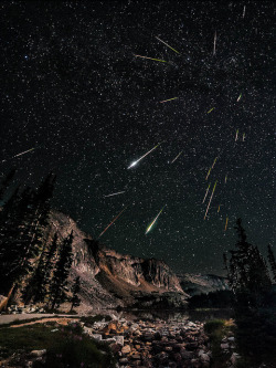 idealizable:  Snowy Range Perseids Meteor