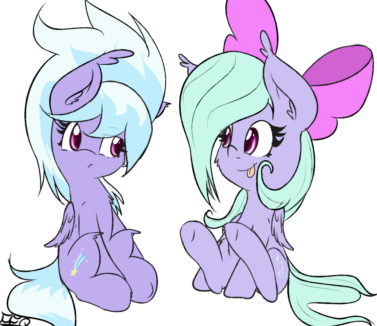 ffqartsandthings:  transparent filies ;3   ^w^