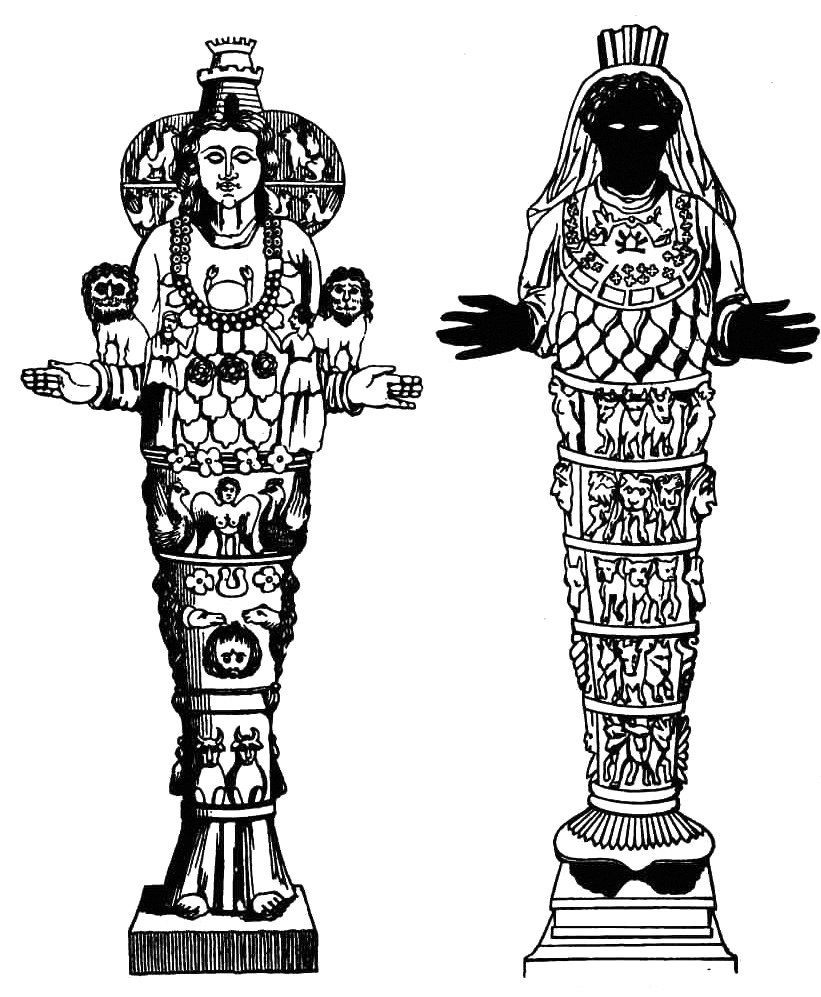 deathandmysticism:  Thomas Inman, Diana of Ephesians, Ancient Pagan and Modern Christian