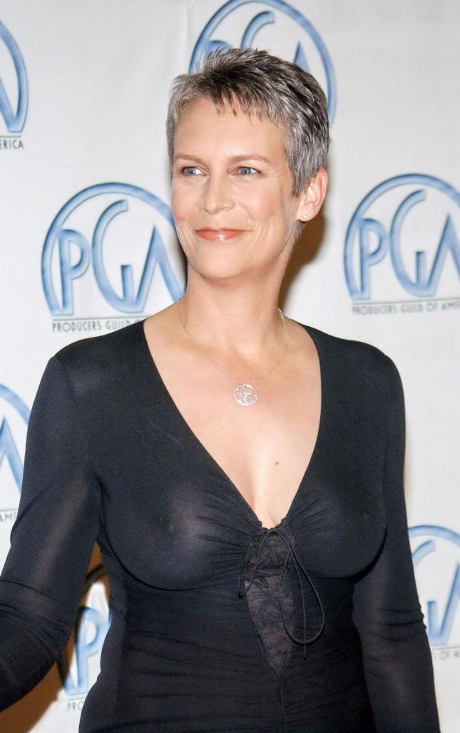 famoustits23:  famoustits23:  051 JAMIE LEE CURTIS   Age 56. Bra size 34C. Set number