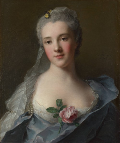 Manon Balletti (1757). Jean-Marc Nattier (French, 1685-1766). Oil on canvas. The National Gallery. T