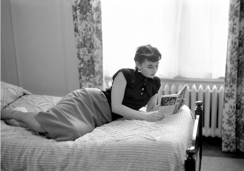 Porn Pics rareaudreyhepburn:Audrey Hepburn photographed