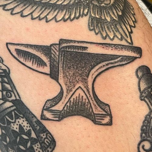 Details more than 78 hammer and anvil tattoo best  ineteachers