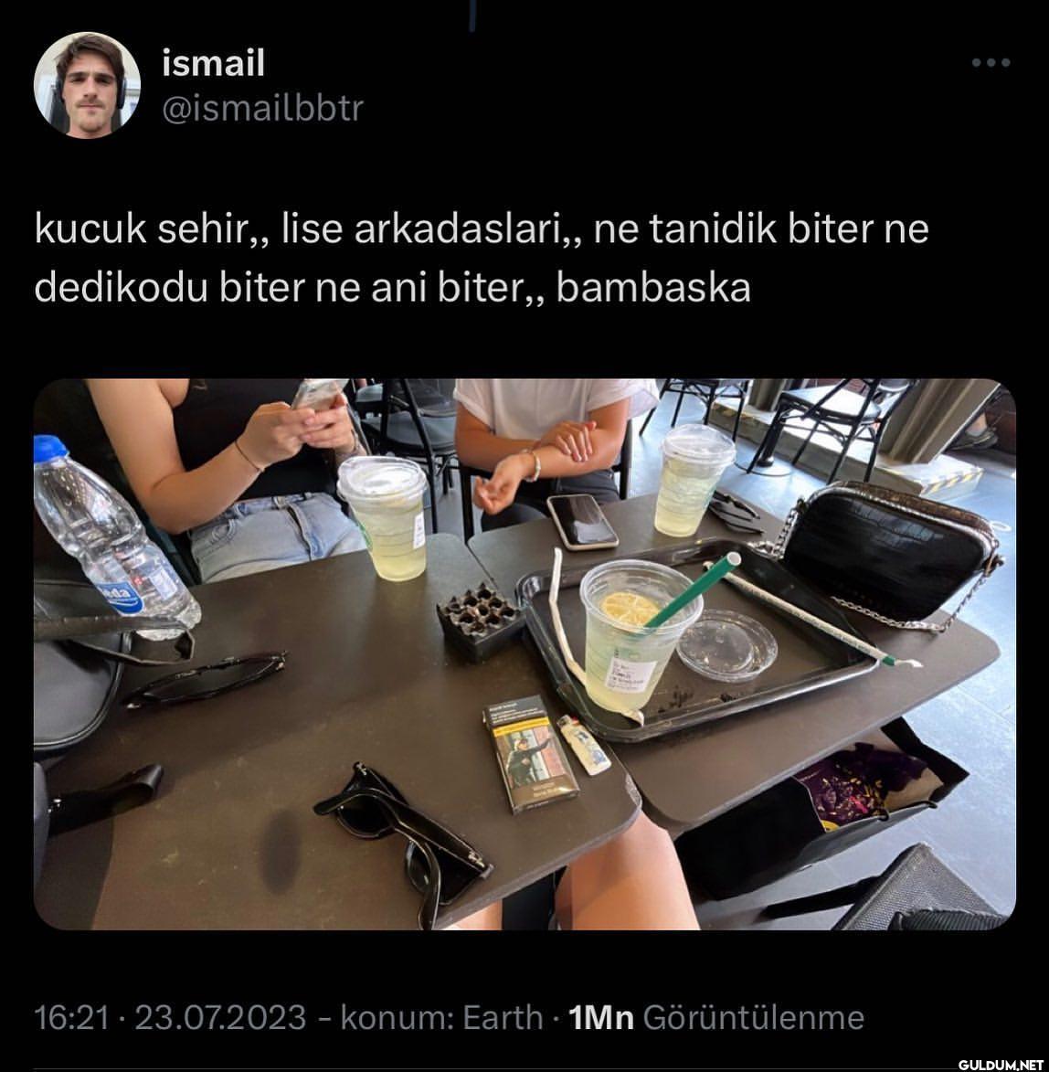 Yeterince kücük bi sehir...