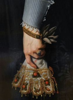 constantarrival:  Nicolaes Eliaszoon Pickenoy Detail of Portrait of a Young Woman, 1632. 