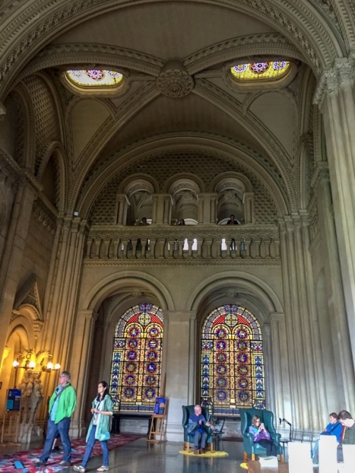 That time I looked up at Penrhyn Castle in Wales and saw Swamp Thing staring down at me…