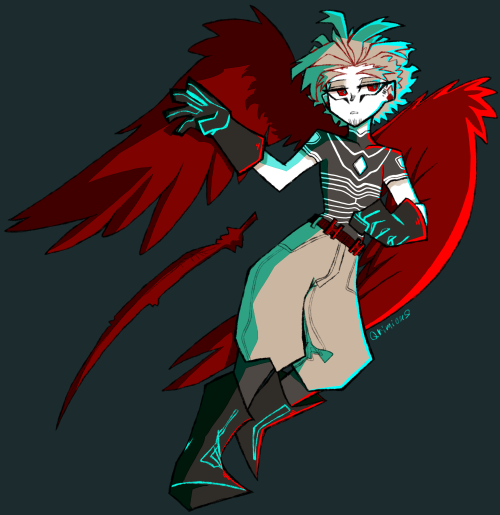 qrimious:Hawks in a POP! style I wanted to do. Loved how his pose turned out <3