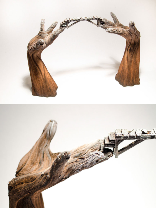 sffan: culturenlifestyle: Impressive Ceramic Sculptures by Christopher David White Look Like Wood Sc