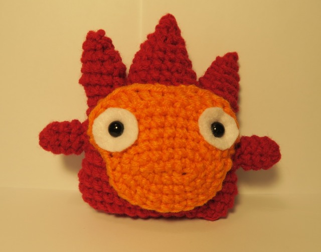 calcifer plush pattern