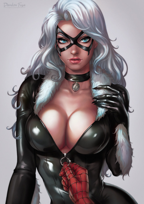 Porn Pics dandon-fuga:  BlackCat ♥ https://www.patreon.com/posts/black-cat-6163986