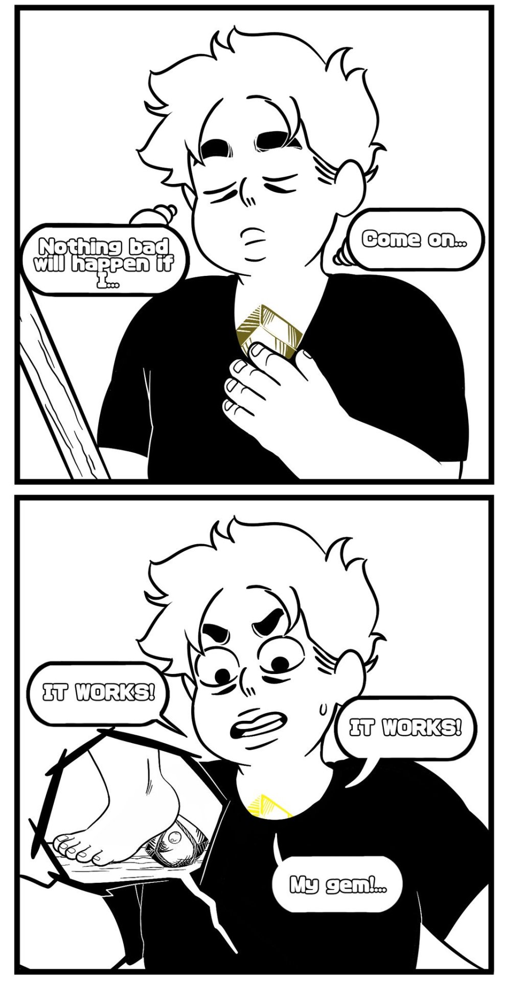 Steven I Have A Question For You Have You Learned How To Store Things In Your Gem Like How Your Mom's