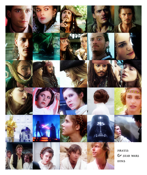 zevrantiva: On a Pirates and Star Wars kick, so I made some icons! Feel free to use ‘em; indi