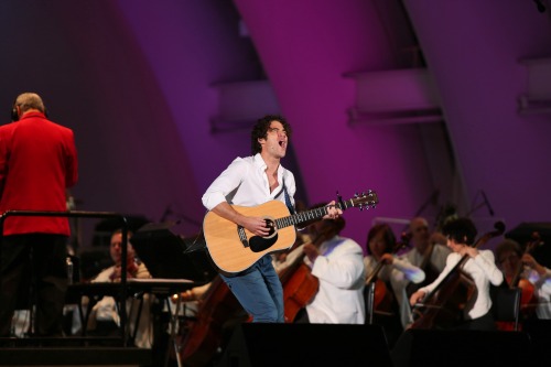 fyeahgleeclub:  Darren Criss performs at Disney’s The Little Mermaid Live In Concert To Film on June 4, 2016 