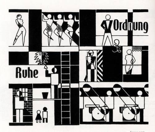 Porn photo Gerd Arntz - Peace and Order- 1926 Nudes