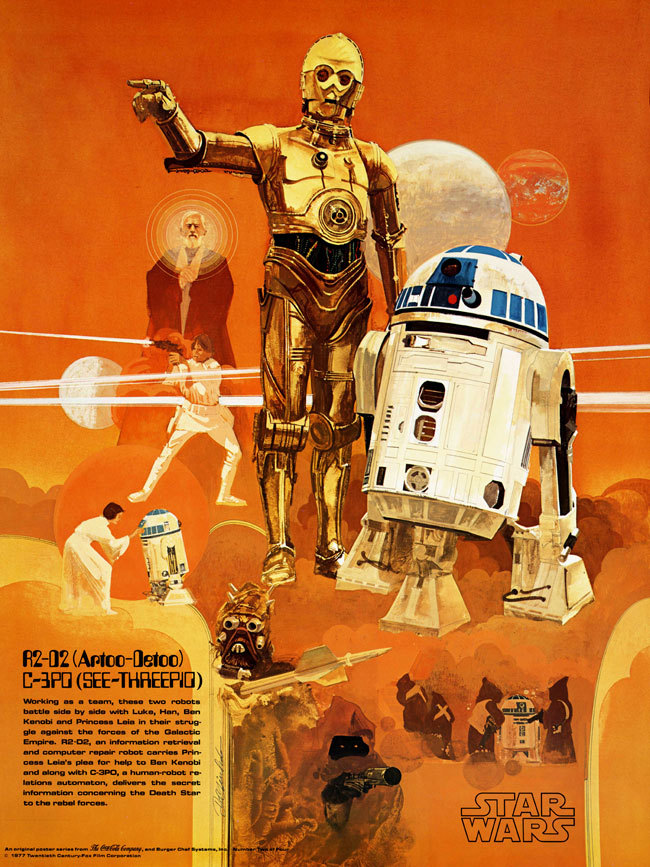 brianmichaelbendis:  Star Wars posters by Del Nichols 