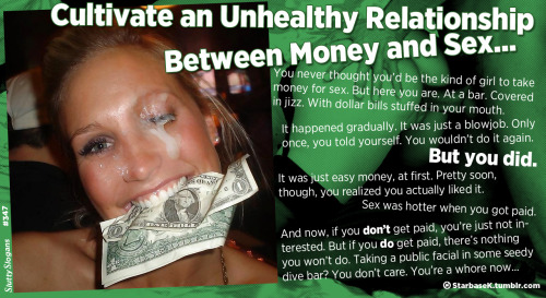 starbasek:  Unhealthy relationships are the most fulfilling, after all…
