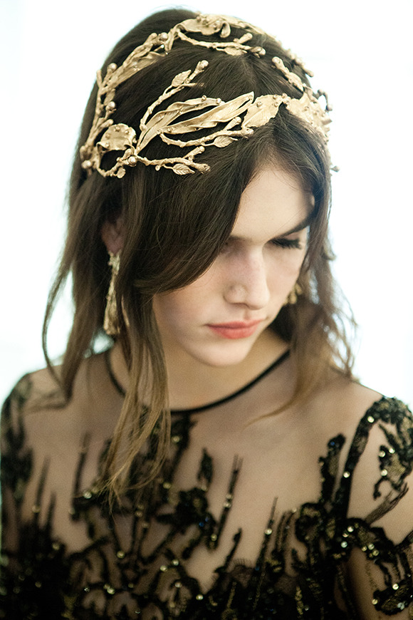 models-fashion111:  Detail at Elie Saab A/W 2015-16 Haute Couture Collection.  