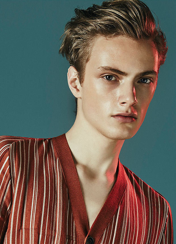 justdropithere:  Dirk van der Graaf by Adriano Russo - Essential Homme, Feb/Mar 15