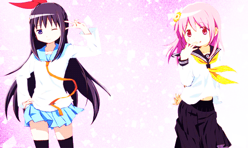 gurrenlagging:Nisekoi x PMMM crossover - Homumado ver.