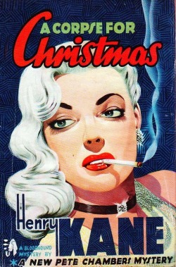 vintagegal:  A Corpse for Christmas by Henry