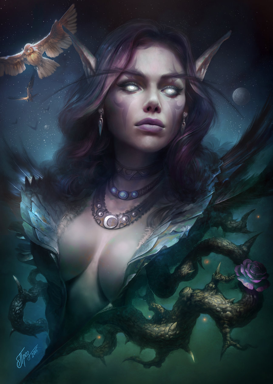 Night Song by TamplierPainter 