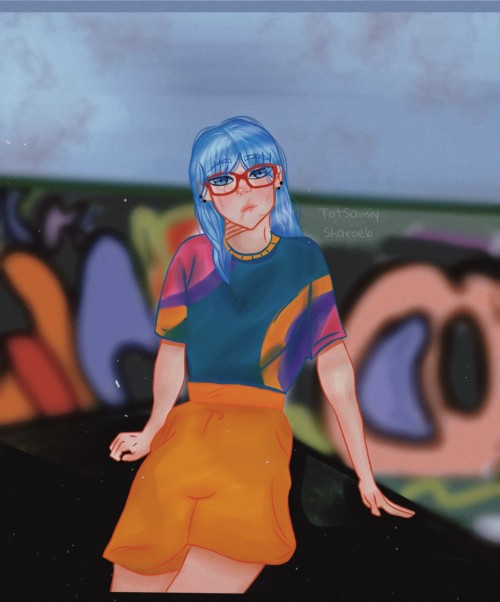- Hey, Take A Picture Of Me, It's So Cool Graffiti! It's Gonna Be A Cool Shot.