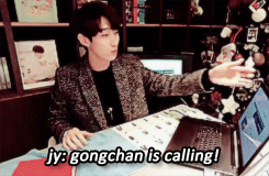 chaandeul:  “gongchan is afraid of being