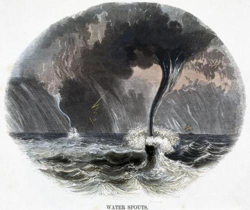  Phenomena of Nature, engraving by Josiah Wood Whimper, 1849. 