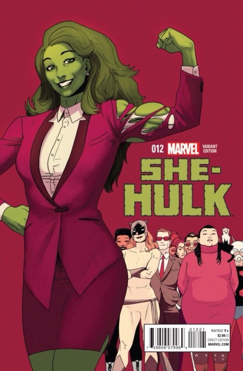 OMG this kristaferanka She-Hulk variant 