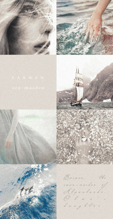 melianinarda:The Silmarillion aesthetic | Eärwen, the Swan-Maiden of AlqualondëEärwen was the daught