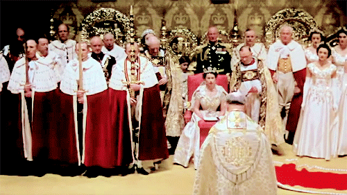 katemiddletons: Queen Elizabeth II during her coronation, June 2nd 1953. ♕♡