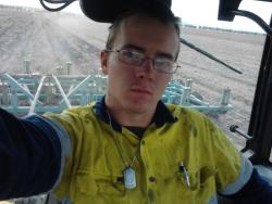 tradies2000:  handsome boy ploughing on the